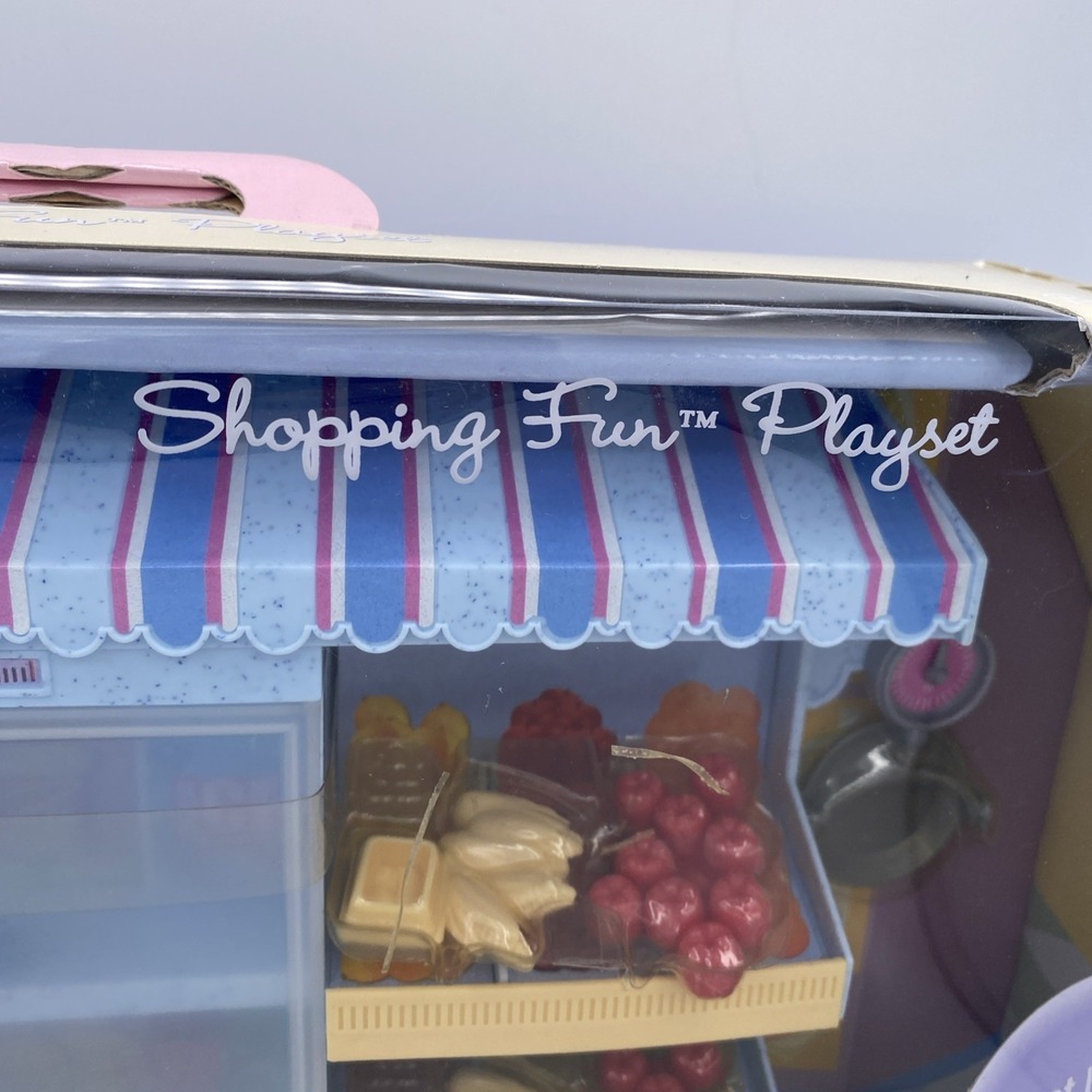Barbie Happy Family Neighborhood Shopping Fun Playset Supermarket Store RHTF NIB - Picture 3 of 16